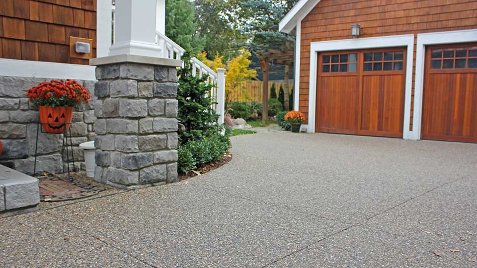exposed aggregate concrete contractors county oakland county